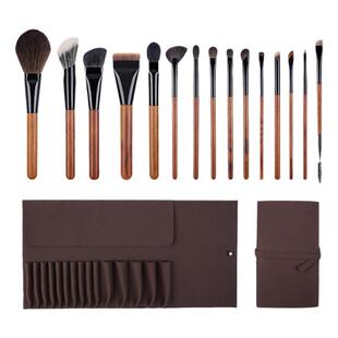 小胖丁专业动物毛化妆刷套装眼影刷粉底液腮红鼻影修容遮瑕刀锋刷