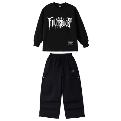少儿街舞服装hiphop爵士舞练功服