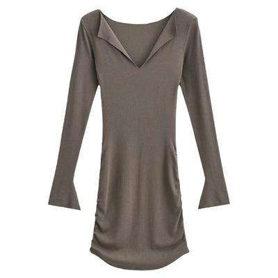 辣妹包臀连衣裙女黑色短裙