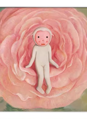 杨媛媛版画油画挂画情人节礼品画