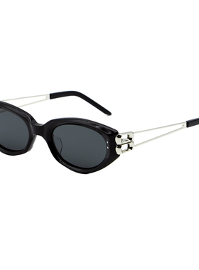 高级感黑框猫眼墨镜女款可配近视