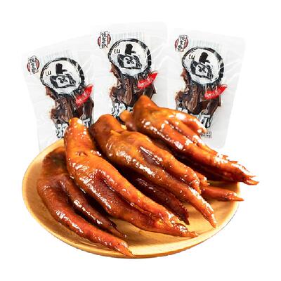 钱家香卤香休闲小吃卤味鸡爪730g