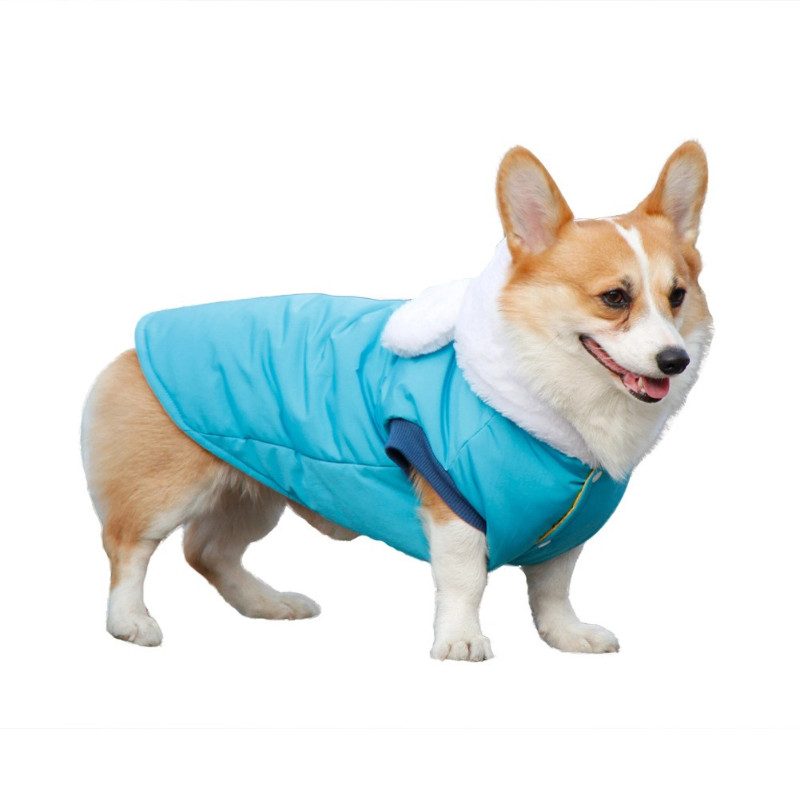 秋冬季宠物棉服小狗狗衣服马甲雪纳瑞柯基泰迪比熊法斗博美羽绒服