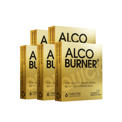 Alcoburner解酒醒酒益生菌五盒装