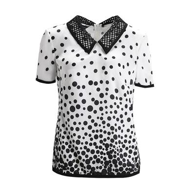 靓诺黑白渐变套头衫lt16201a