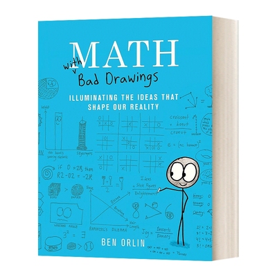 精装 英文原版 Math with Bad Drawings 数学与糟糕的图画 照亮塑造我们现实的想法  英文版 进口英语原版书籍儿童图书