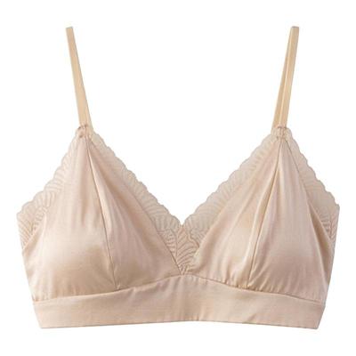 有致法式无钢圈桑蚕丝透气小胸