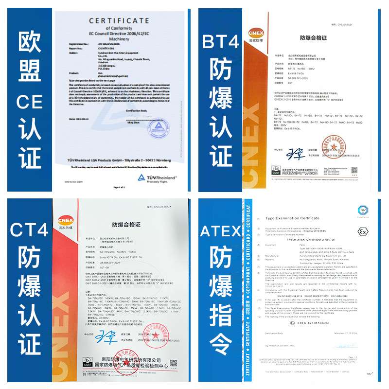 佰斯拓8-09高压离心鼓风机 工业防爆车间除尘化工密封蜗壳式风机