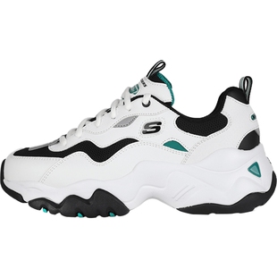 斯凯奇官网旗舰厚底熊猫鞋女鞋春季新款运动鞋休闲鞋复古老爹鞋女