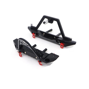 rc牧马人攀爬车毒刺前杠后杠保险杠金属仿真可装绞盘攀爬改装升级