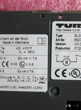 议价TURCK/图尔克 BL20-GW-DPV1 接口模块 原装全新现货
