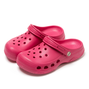 朴西亲子洞洞鞋eva防滑防臭一家三口eva踩屎感家居室内厚底凉拖鞋