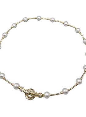 满天星珍珠项链女轻奢小众设计