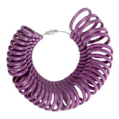 港美欧日度戒指圈量号器棒手指大小号码尺寸测量工具指环测量工具