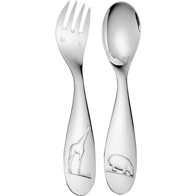 昆庭儿童镀银餐勺餐叉