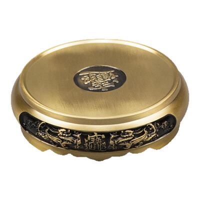 底座精致实心中式工艺品底托摆件