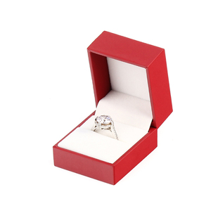 特价高档红色充皮纸首饰盒饰品收纳盒戒指盒项链盒吊坠盒子礼物盒