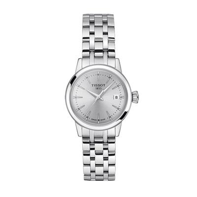 【自营】TISSOT天梭手表梦圆系列女表钢带时尚石英手表瑞士正品