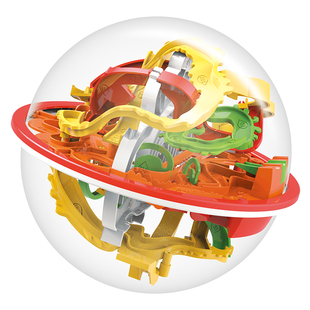 迷宫球3d立体迷宫儿童玩具飞碟星球闯关走珠智力球轨道益智男孩球