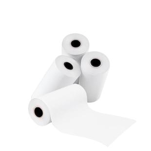 便携式打印机夫子说通用10卷学生作业无墨热敏纸打印纸喵喵机a4卷纸210X30mm印先森汉印打印猿专用纸传真机纸