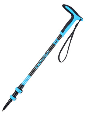 铝合金登山杖T型手柄杖