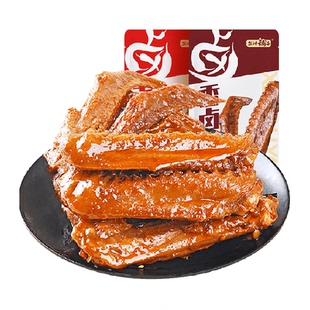 盐津铺子香卤鸭翅鸭肉熟食卤味零食夜宵即食食品小吃解馋