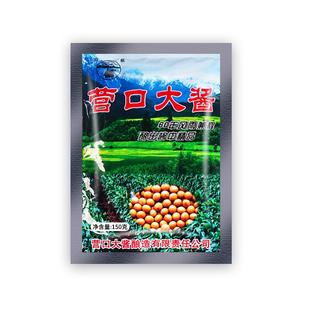 营口大酱旗舰店启航东北正品辽宁黄豆酱炸面酱香沾葱农家酱大豆酱