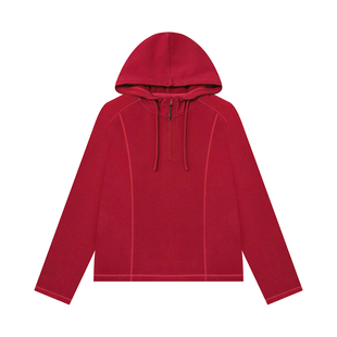 NILICO陈媚【新皮肤】氛围感穿搭气质淑女加厚连帽套头连帽卫衣