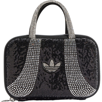 阿迪达斯女士经典拉链运动手提包