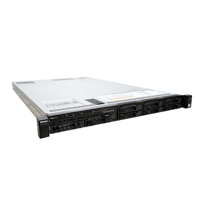 Dell戴尔PowerEdgeR630双路CPU至强高性能1U机架式服务器数据存储
