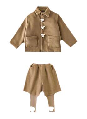 幼悠中式小翻领年服外套