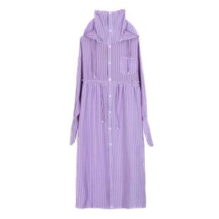 骑车防晒衣服全身女遮脸手套长款连帽电瓶车夏季电动摩托车遮阳衫