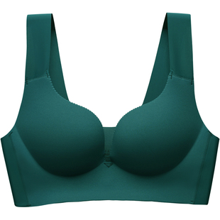 无痕内衣套装女文胸聚拢无钢圈收副乳防下垂小胸性感上托睡眠胸罩