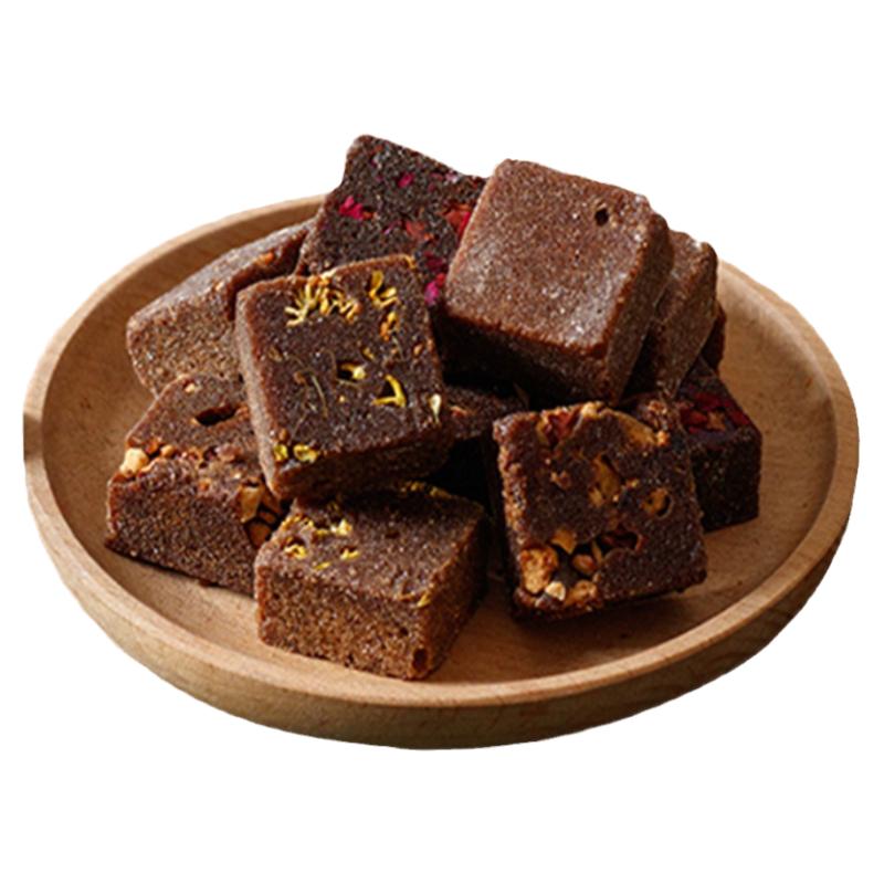 黑糖块正宗云南古法黑糖姜茶1000g2斤小包装玫瑰调理手工气血姨妈