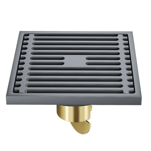 全铜地漏防臭器浴室卫生间通用洗衣机专用厕所长条下水道隐形防虫