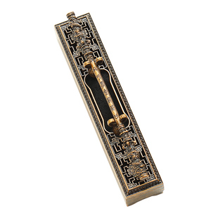 创意线香炉金箍棒线香盒卧香炉底座檀香香座沉香线香香插茶道摆件