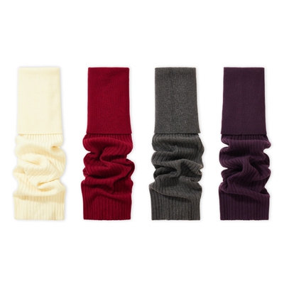 上森派系senpop超长翻边过膝袜套