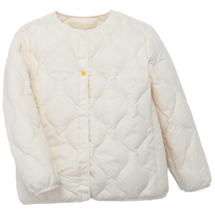 雅鹿儿童轻薄羽绒服内胆男童女童中大童初中学生冬季校服羽绒内胆