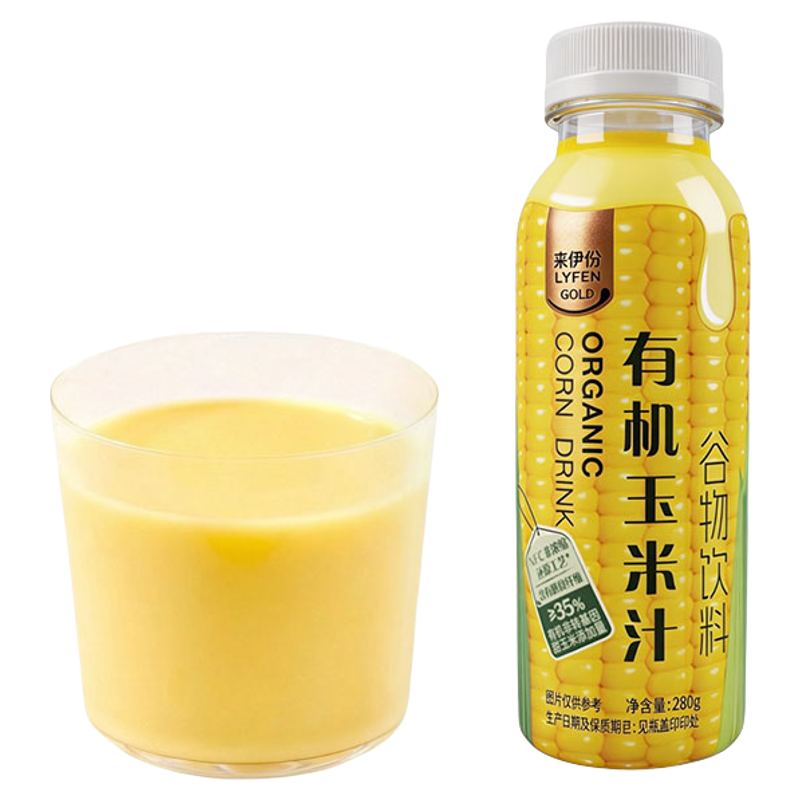 来伊份有机玉米汁280g*10瓶