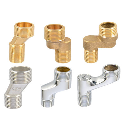 淋浴龙头配件花洒加长螺丝接头