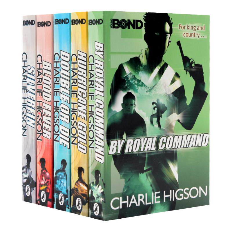 少年邦德5册 英文原版小说 Young Bond Collection 侦探类章节书 詹姆斯邦德 Charlie Higson 学生课外兴趣阅读007系列