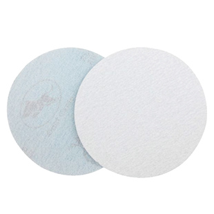 金牛植绒砂纸5寸4寸气磨机圆形沙皮纸自粘圆盘打磨抛光干磨砂纸片