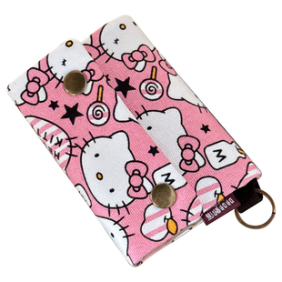 钱包女2025新款卡包一体证件收纳包男大容量便携式卡通帆布包钱夹