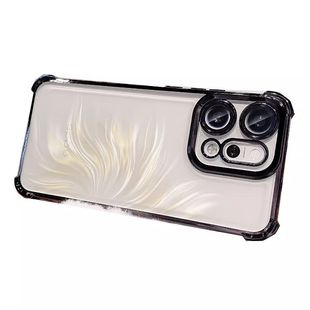 超防摔适用opporeno14pro手机壳opporeno13新款镜头全包reno12电镀气囊11透明高级感硅胶pro男外壳14F女软壳