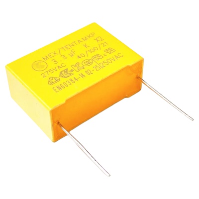 3.3UF275V安规电容脚距27mm启动