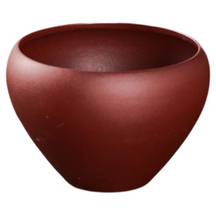 盈德堂红色朱漆茶洗家用办公室废水缸茶叶茶渣茶盂桶功夫茶具配件