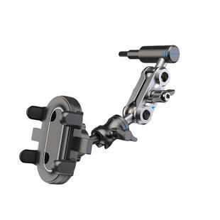 适用普拉多专用车载手机支架兰德酷路泽坦克300500霸道A柱固定夹