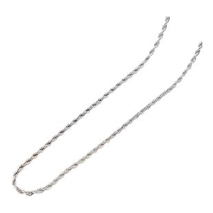 星宇纪 项链男款麻花链高级感素链配饰嘻哈简约潮流百搭男士项链