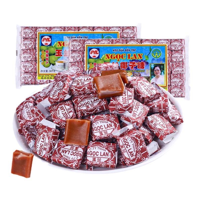 槟椥可可椰子糖越南进口老