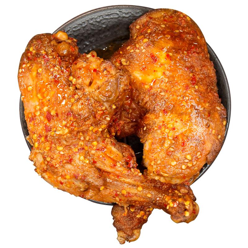 麻辣大鸡腿,肉多过瘾,下酒和追剧